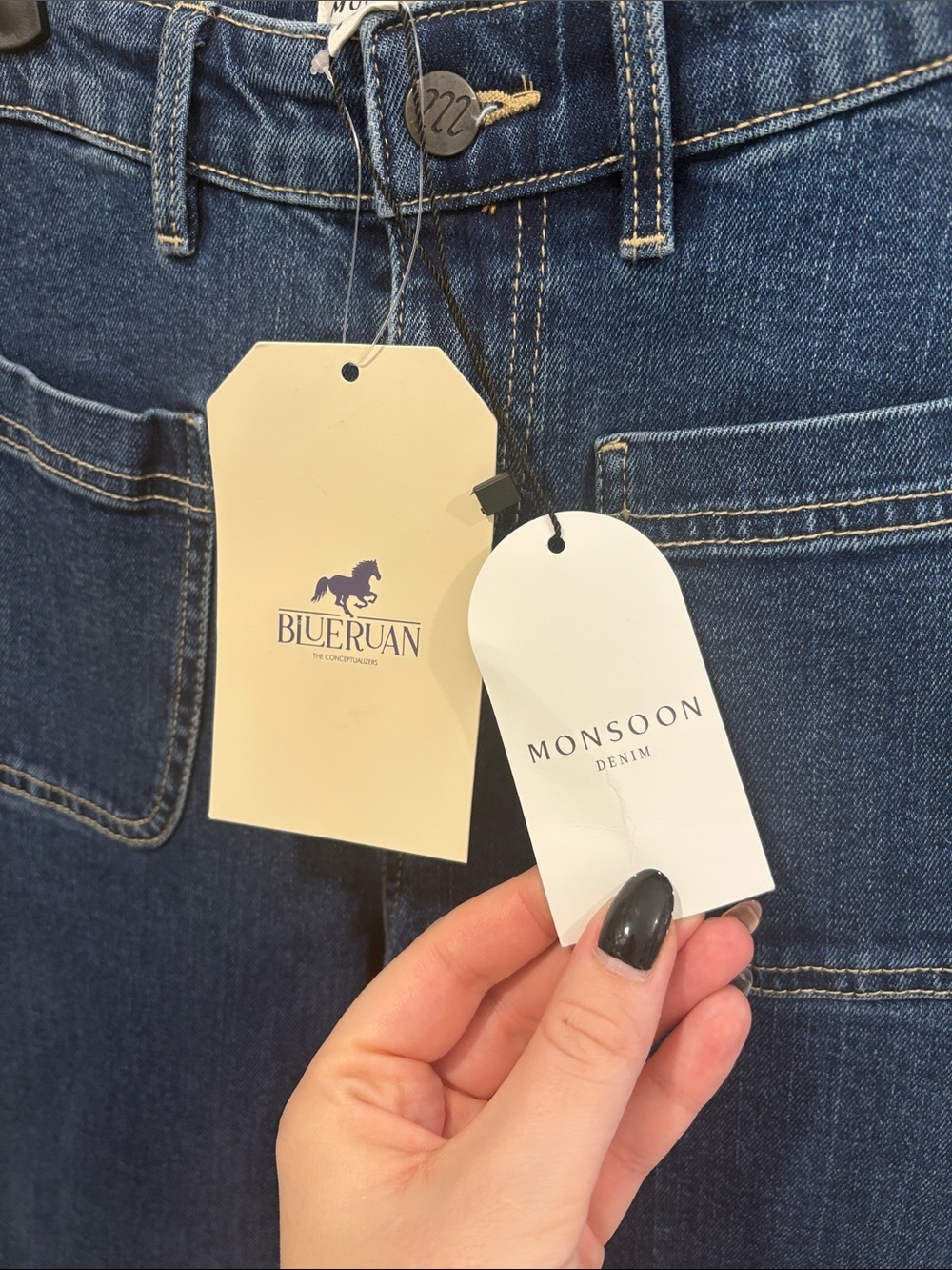 Monsoon Arlo Regular Cropped Jeans - Picture 8 of 11